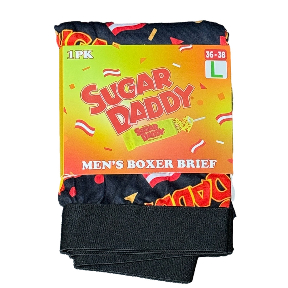 Mens Sugar Daddy Licensed Boxer Briefs - Size Large - NWT